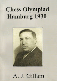 Portada del libro de Anthony J. Gillam sobre la III Olimpiada de Ajedrez de Hamburgo 1930