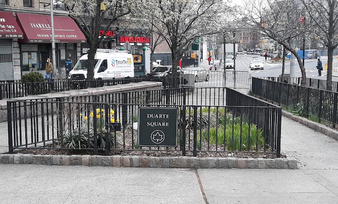 Cierran Duarte Square en el Alto Manhattan y docenas de otros parques por violación  a distanciamiento social