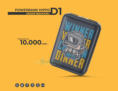 Mockup Powerbank Hippo D1