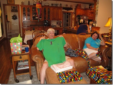4.  Opening gifts