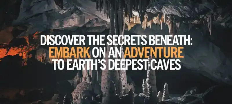 Discover the Secrets Beneath Embark on an Adventure to Earth's Deepest Caves Discover the Secrets Beneath Embark on an Adventure to Earth's Deepest Caves