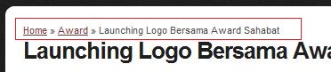 Cara Membuat Breadcrumb Search Engine Friendly