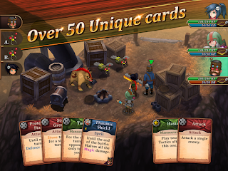 based RPG dengan prosedur card battle yang unik Trulon The Shadow Engine apk + obb