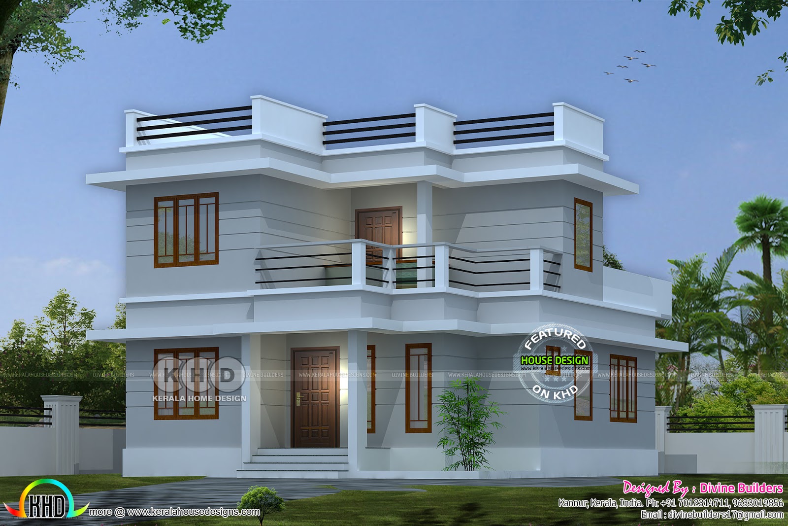  47 lakhs cost  estimated  modern home  2516 sq ft Kerala 