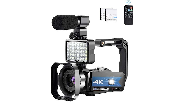 Lierhyt 4K Microphone WIFI Video Camera