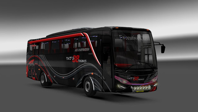 Livery bus IND'S 88 Trans Black
