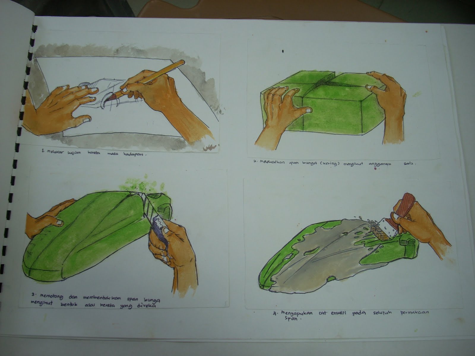 Cikguseni.com: Contoh folio SPM 2010 (kereta)
