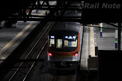 東京メトロ17000系東上線内深夜試運転