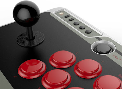 8Bitdo NES30 Arcade Stick for Nintendo Switch, PC, Mac And Android With Classic Button Mashing