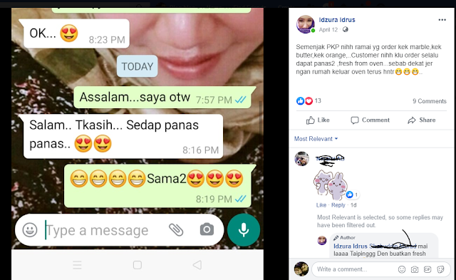 TESTIMONI PELANGGAN MUSIM PKP INI 