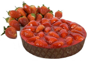 Пирог со свежими ягодами