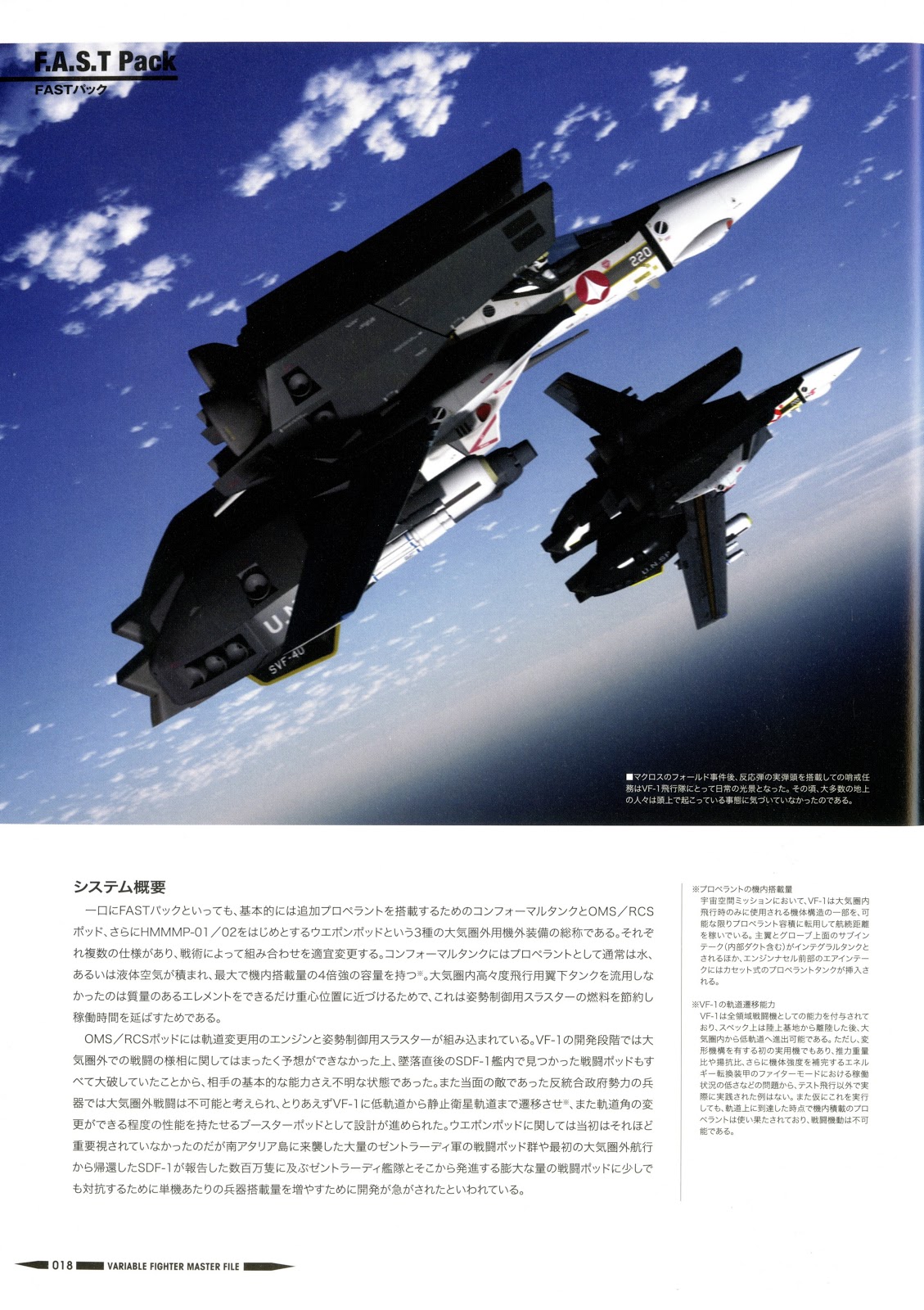 Variable Fighter Master File VF-1 Valkyrie Space Wings