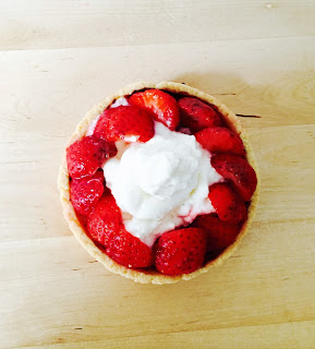 Tartes fraises coco