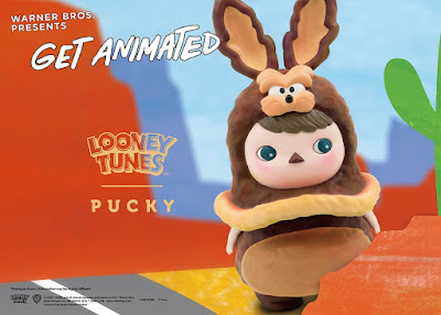 “Get Animated” Looney Tunes Wile E. Coyote & Road Runner Vinyl Figures by Pucky x ToyQube x Soap Studio