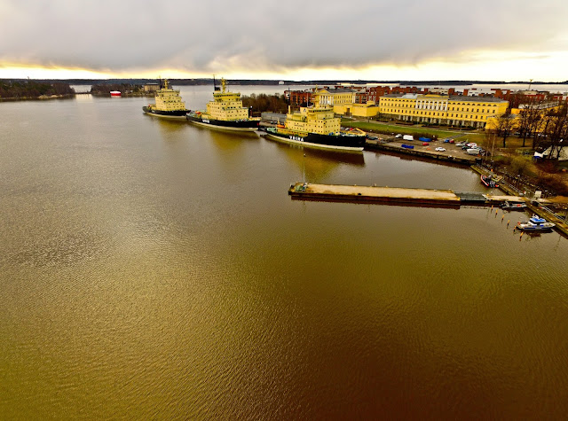 Drone Namibia in Helsinki, Finland - aerial photos