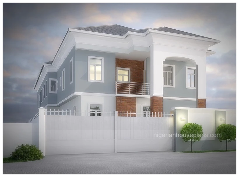 Stock Of 4 Bedroom Duplex Floor Plan In Nigeria