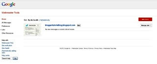 submit blog, daftar blog, cara submit blog di google, cara daftar blog di google, goole Webmaster tools, submit, daftar