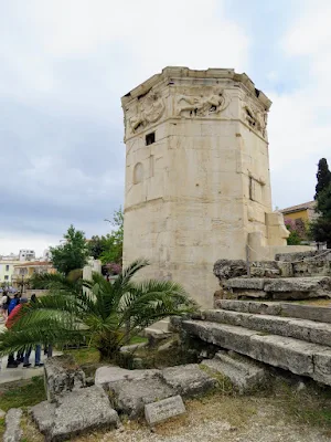 Athens Itinerary: Tower of the Winds at the Roman Forum