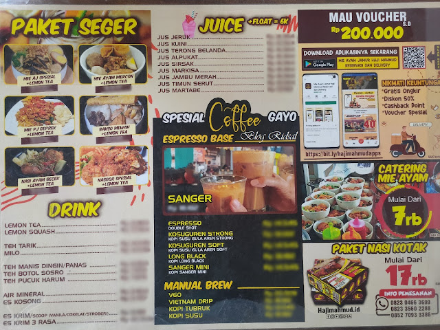 Semangkuk Mie Ayam Menuju "Go Digital" - Buku Menu