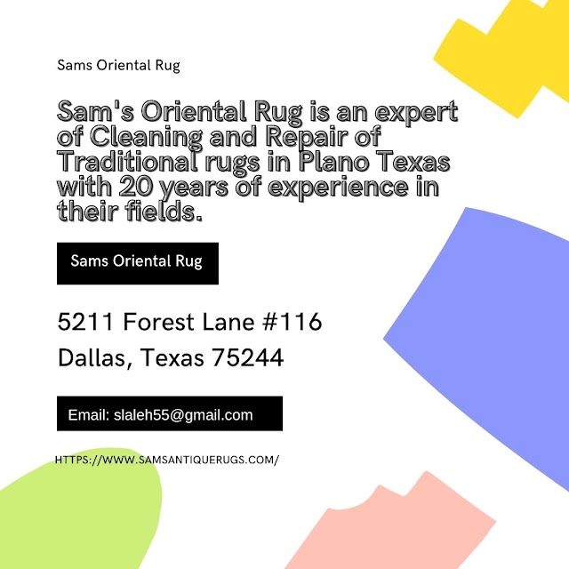 Give Your Rug The Most Efficient Cleaning At Sam’s Oriental Rugs.