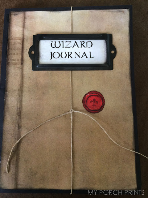 Make This Wizard Envelope Journal from My Porch Prints