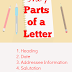 Parts of a Formal Letter (Official Letter )