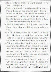 Non Traditional Homework Ideas FREE Handout from Clever Classroom's blog