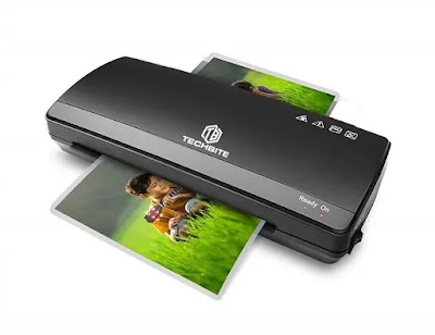 TECHBITE Rugged Thermal Cold Laminator | Best Laminating Machines for Home Office Use in India