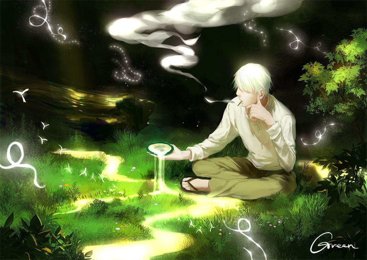 Ginko Mushishi Wallpaper,Ginko Mushishi,Anime