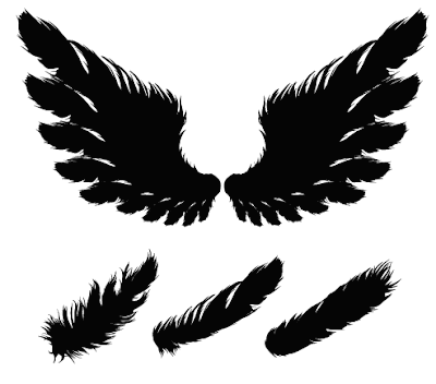 free vector art,wings vector art