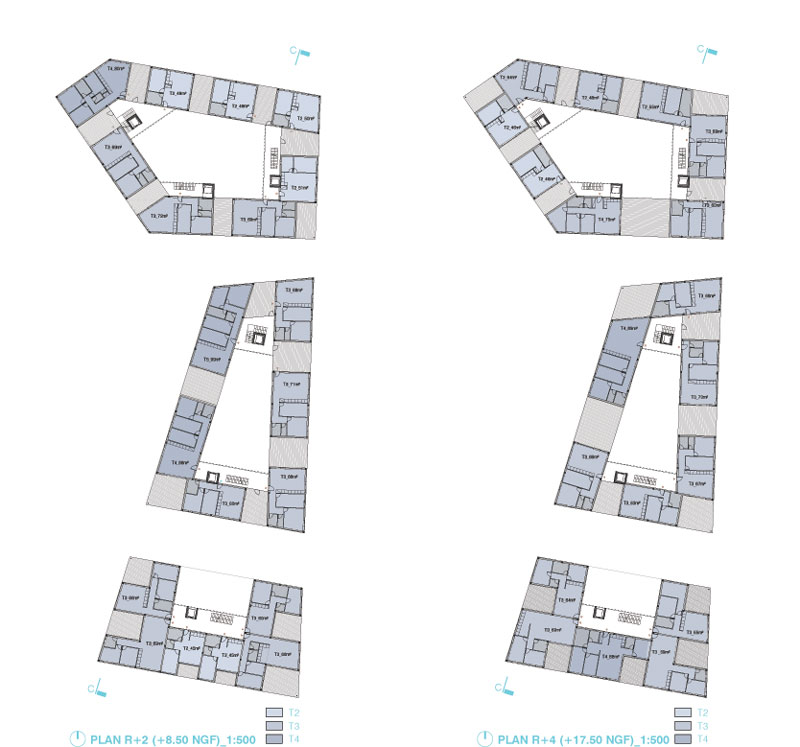 Apartment Building Plans 6 Units