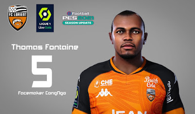 PES 2021 Faces Thomas Fontaine by CongNgo