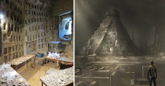 Ancient Pyramids Discovered Underground in Italy   