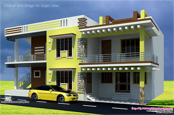 2700 sq.ft. Indian home design
