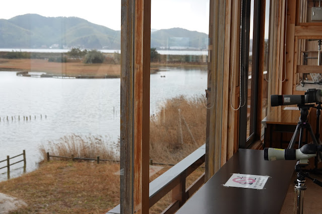 鳥取県米子市彦名新田 米子水鳥公園 観察棟