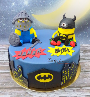 tort minionki rycerz i batman