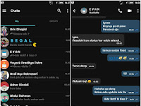 BBM Mod Full Black v3.3.7.97 Apk Full DP Tanpa Crop