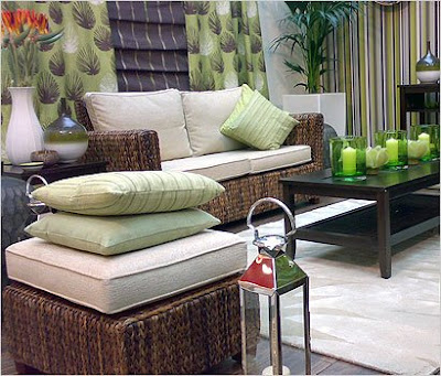 Tropical Modern Living Room Design