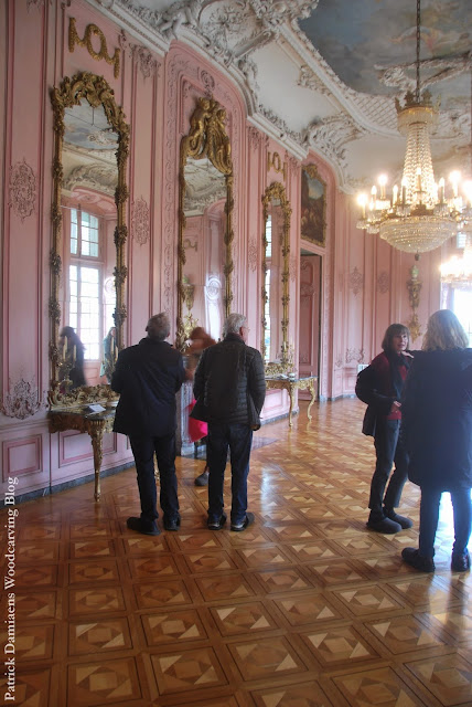 SCHLOSS BENRATH | Castle in Düsseldorf | Rococo castle interior | Rococo-style ornaments | Corps de Logis