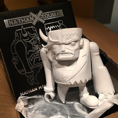 Designer Con 2015 Exclusive “Blank” Kaiju Frankenstein Vinyl Figure by Nathan Hamill x Touma