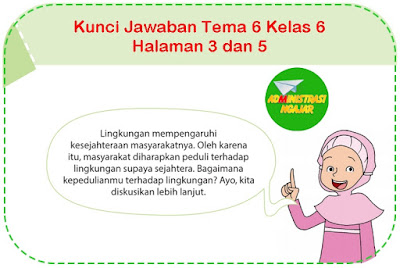 Kunci Jawaban Tema 6 Kelas 6 Halaman Subtema 1 Pembelajaran 1