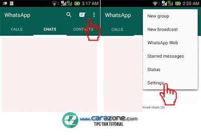 WhatsApp Cara Backup riwayat obrolan , Kontak & Foto ke Google Drive