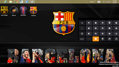 Barcelona Fc 2013 Theme For Windows 8