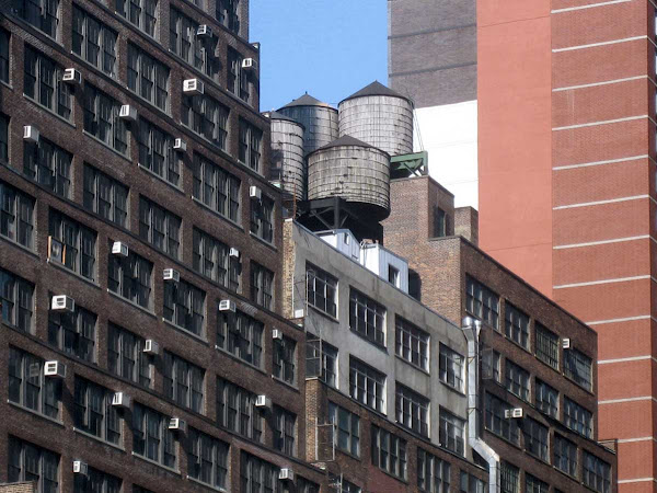 Water Tank Quartet - Above 40th St. at 8th Ave.