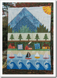 photo of row quilt