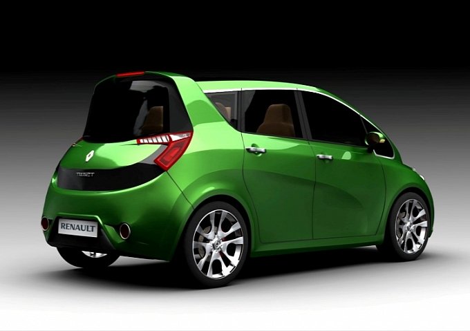 2012 New Concept car Renault Twist City car