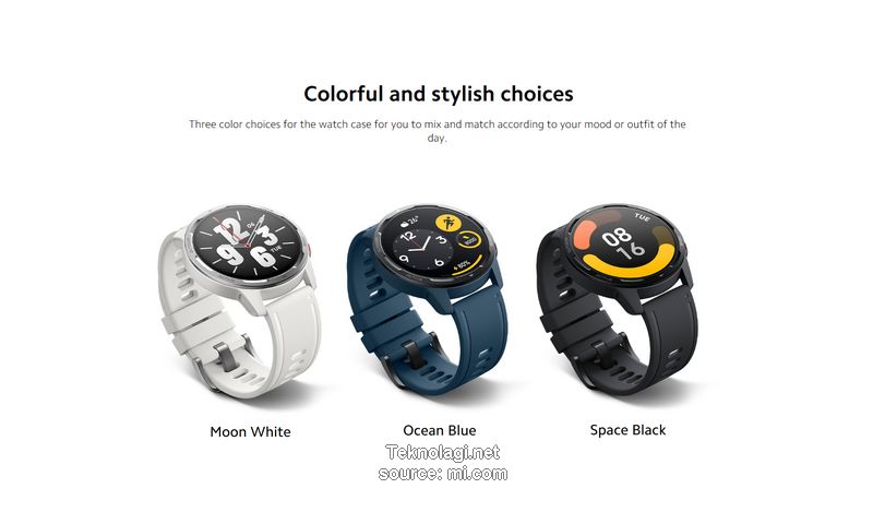 Xiaomi Watch S1 Active Pilihan Warna