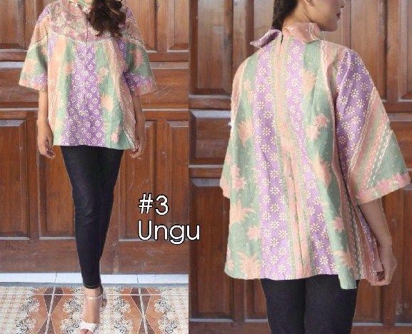  17 model baju batik kelelawar dan brokat untuk pesta 