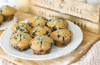 blueberry muffins