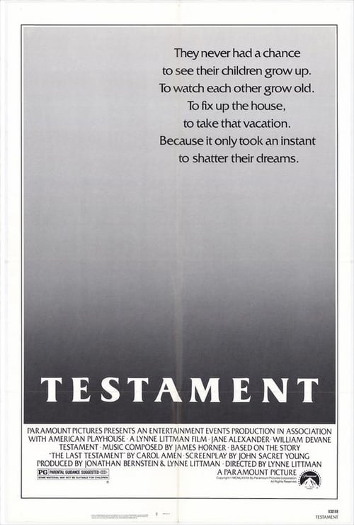 [HD] Le dernier testament 1983 Film Complet Gratuit En Ligne